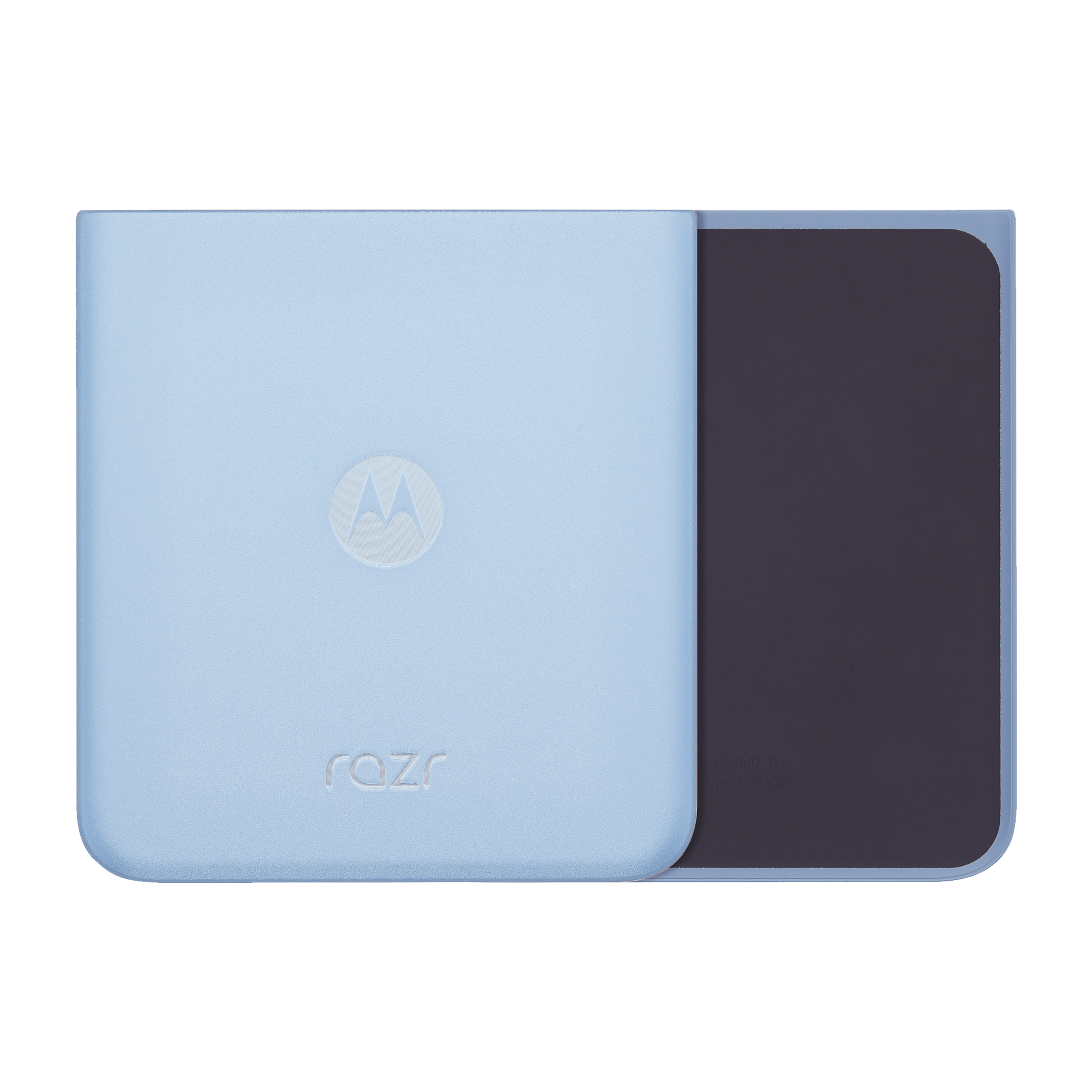 Lower Back Cover Glass for Motorola Razr Plus / Razr 40 Ultra (XT2321 / 2023) Original OEM Saltwater Slide