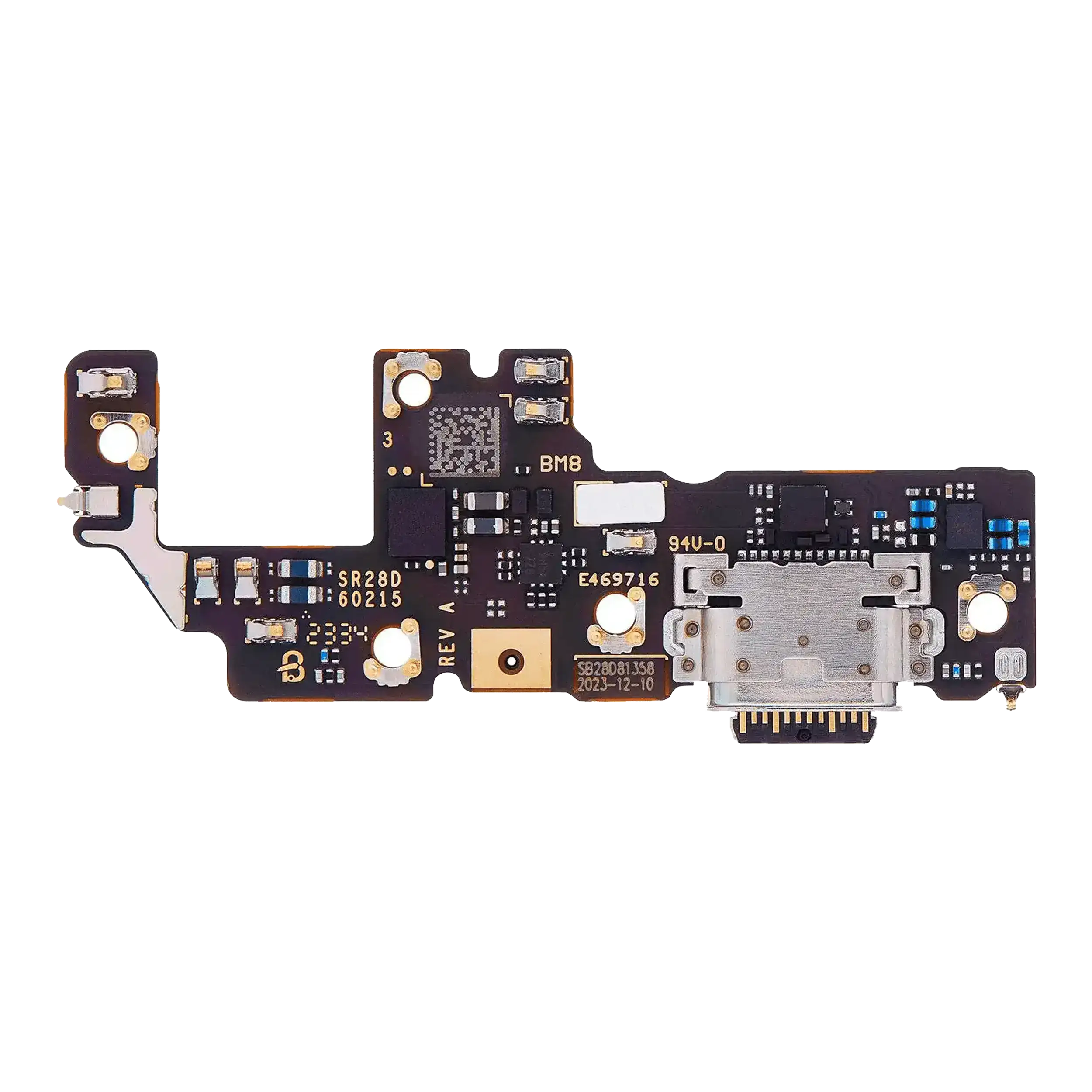 USB-C Charging Port Board for Motorola Razr Plus / Razr 40 Ultra (XT2321 / 2023) Original OEM