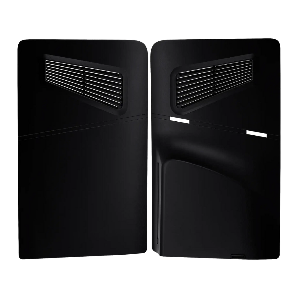 Konsolenschale für PlayStation 5 Slim (Schwarz) (2 Piece Set)