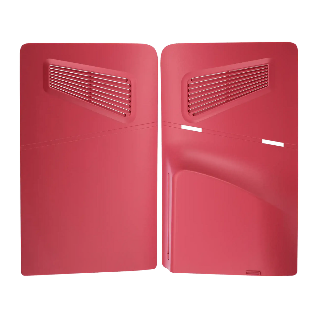 Gehäuseschale für PlayStation 5 Slim (Rose Rot) (2er-Set)