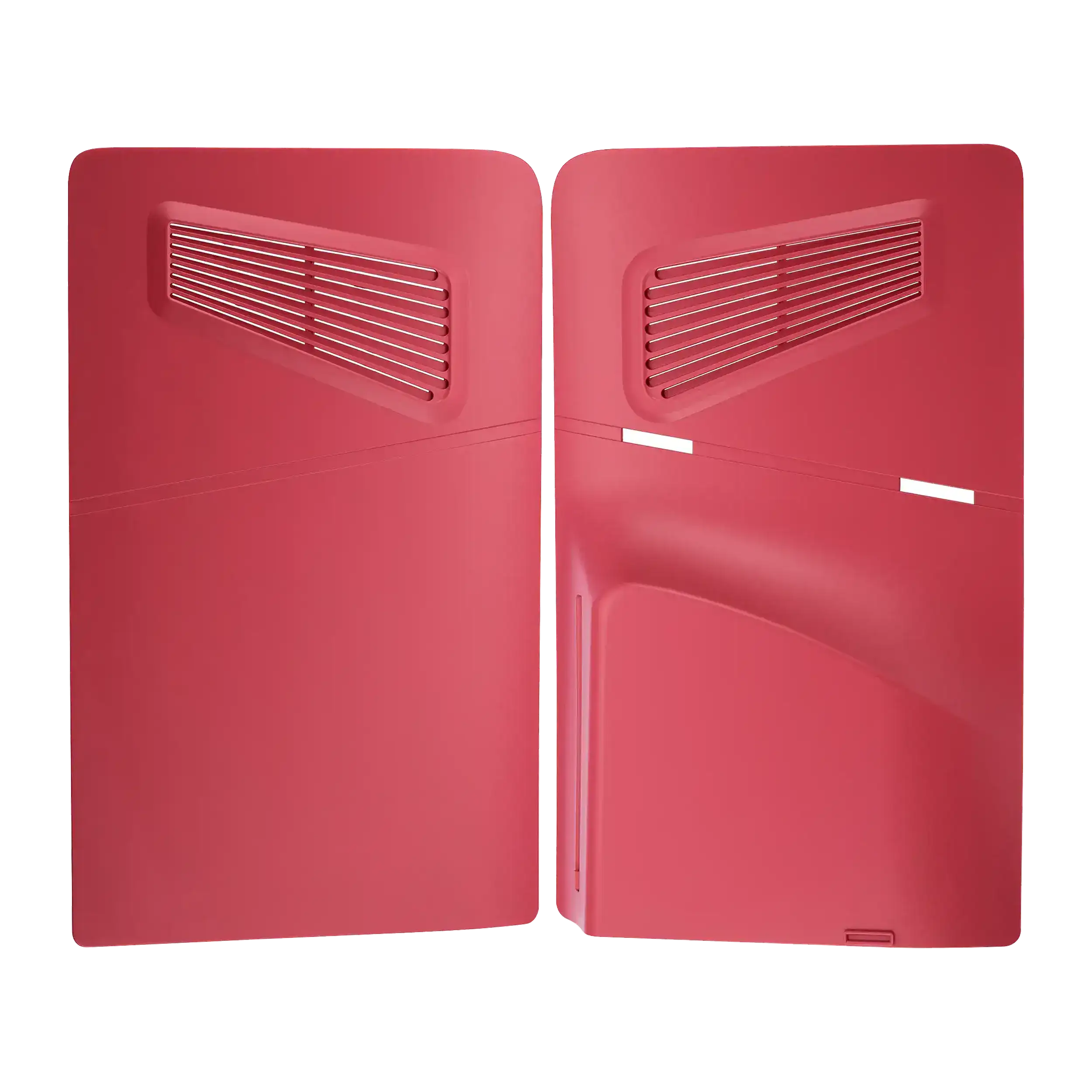 Gehäuseschale für PlayStation 5 Slim (Rose Rot) (2er-Set)
