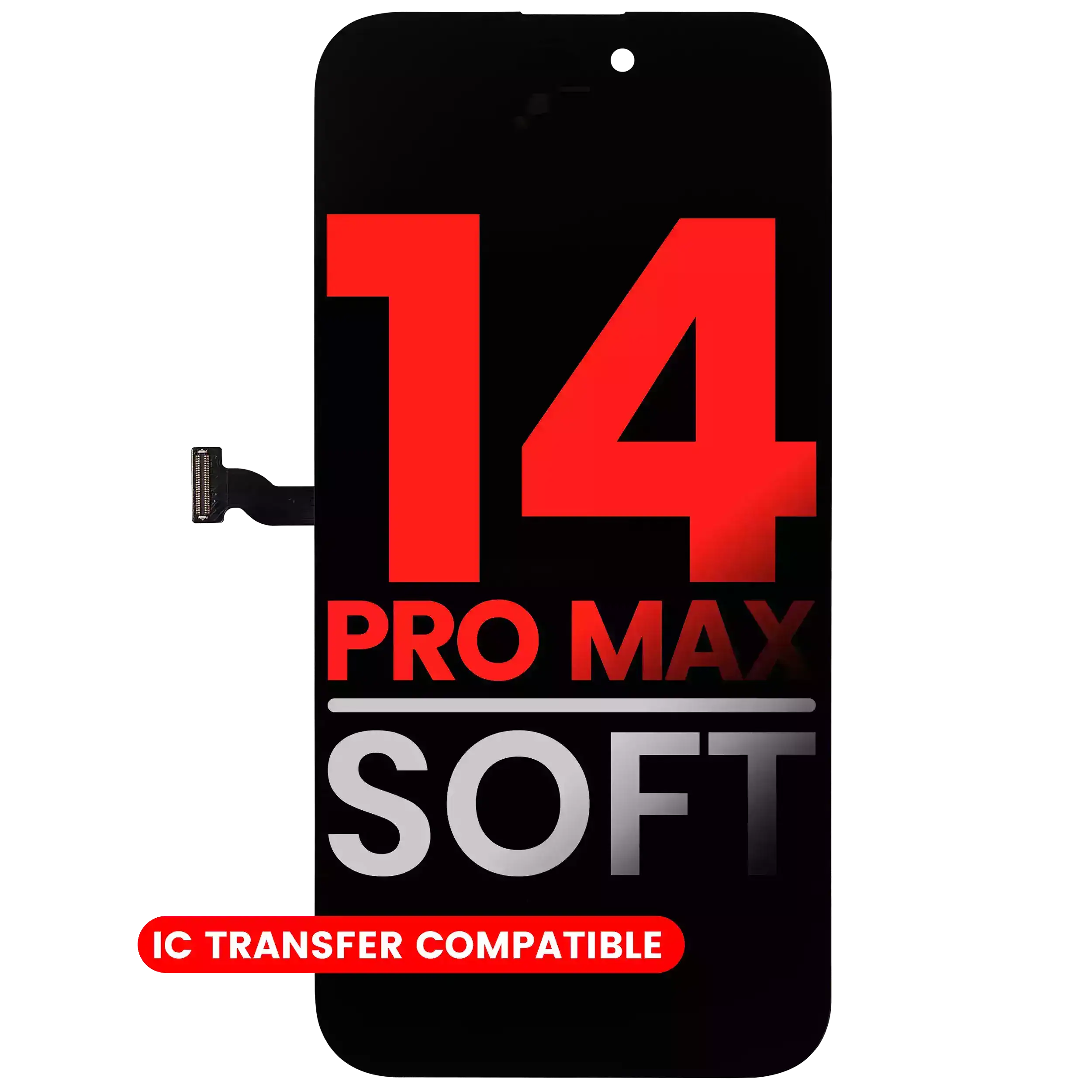 OLED-Display für iPhone 14 Pro Max (Aftermarket Plus: Soft)