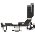 Charging Port Flex Cable for iPhone 16e (Premium) (Black)