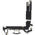 Ladebuchse-Flexkabel für iPhone 16 (Aftermarket Plus) (Schwarz)