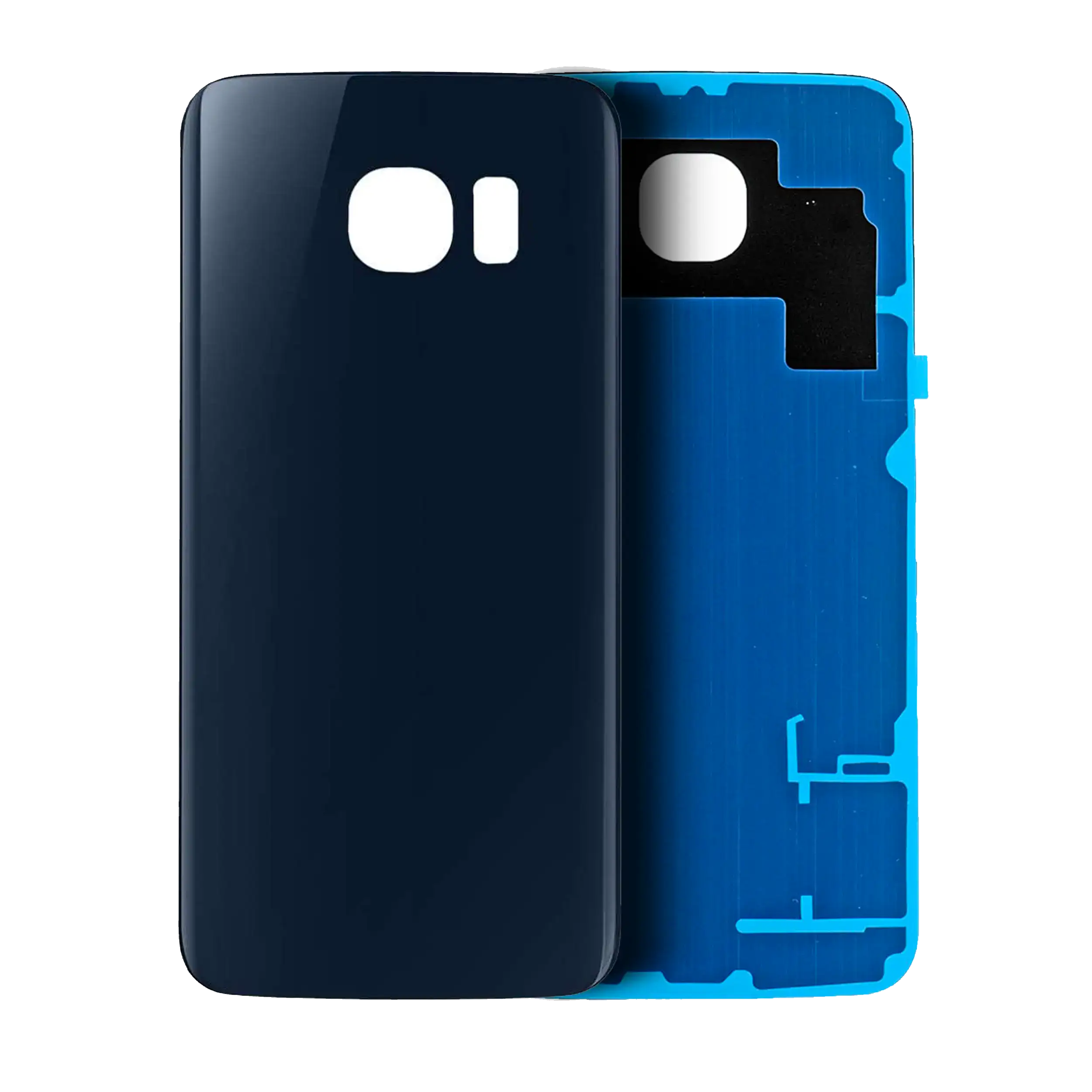 Backcover für Samsung Galaxy S6 (ohne Logo) (Aftermarket Plus) (Black Sapphire)