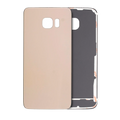 Back Cover for Samsung Galaxy S6 Edge (No Logo) (Aftermarket Plus) (Gold)