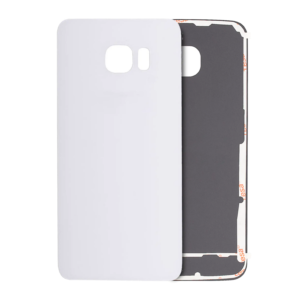 Back Cover for Samsung Galaxy S6 Edge (No Logo) (Aftermarket Plus) (White)