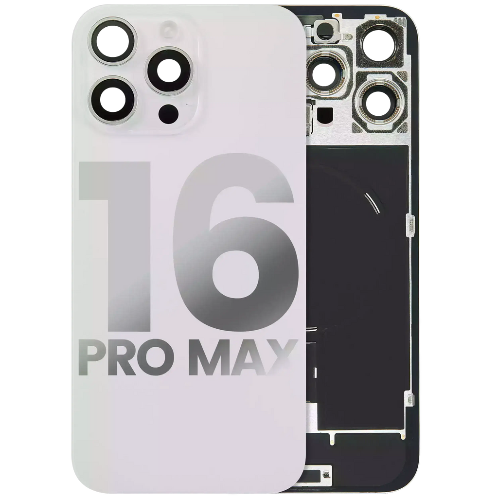 Gebrauchter Ausbau/Pull Qualität A – iPhone 16 Pro Max Backcover Weiß