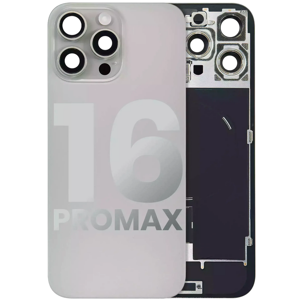Gebrauchter Ausbau/Pull Qualität A – iPhone 16 Pro Max Backcover Natur