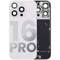 Backcover mit MagSafe, NFC & Blitz für iPhone 16 Pro (Weiß Titan, OEM Qualität A