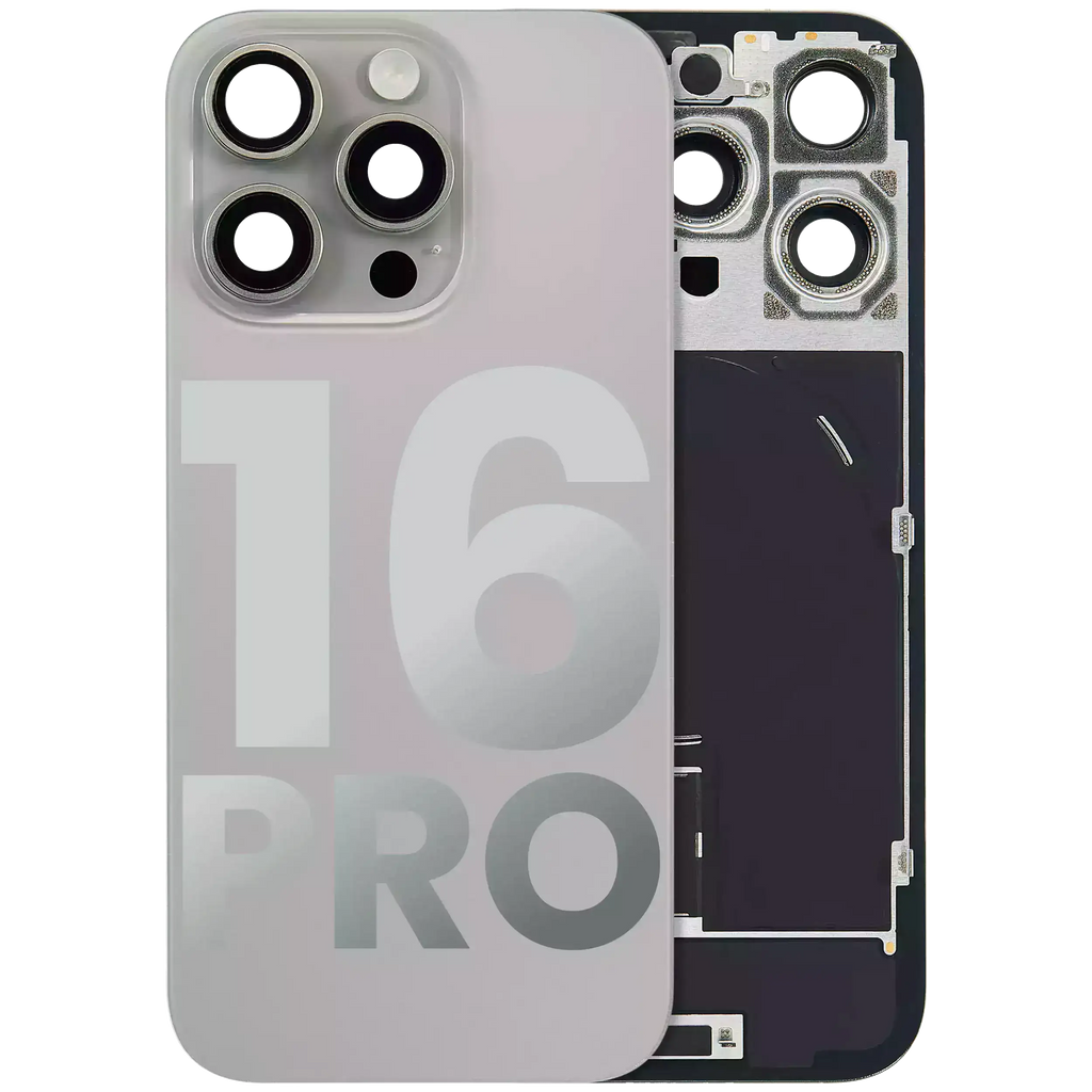 Gebrauchter Ausbau/Pull Qualität A – iPhone 16 Pro Backcover Natur