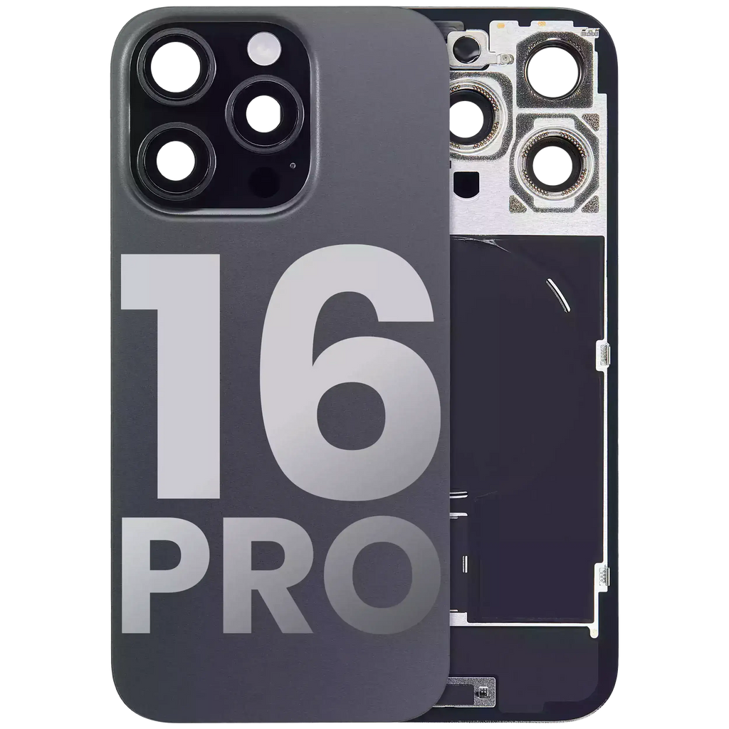 Gebrauchter Ausbau/Pull Qualität A – iPhone 16 Pro Backcover Schwarz