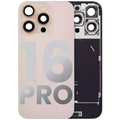 Back Cover with MagSafe Magnet, NFC and Flash Flex Cable for iPhone 16 Pro (used OEM, Quality A, Desert Titanium)