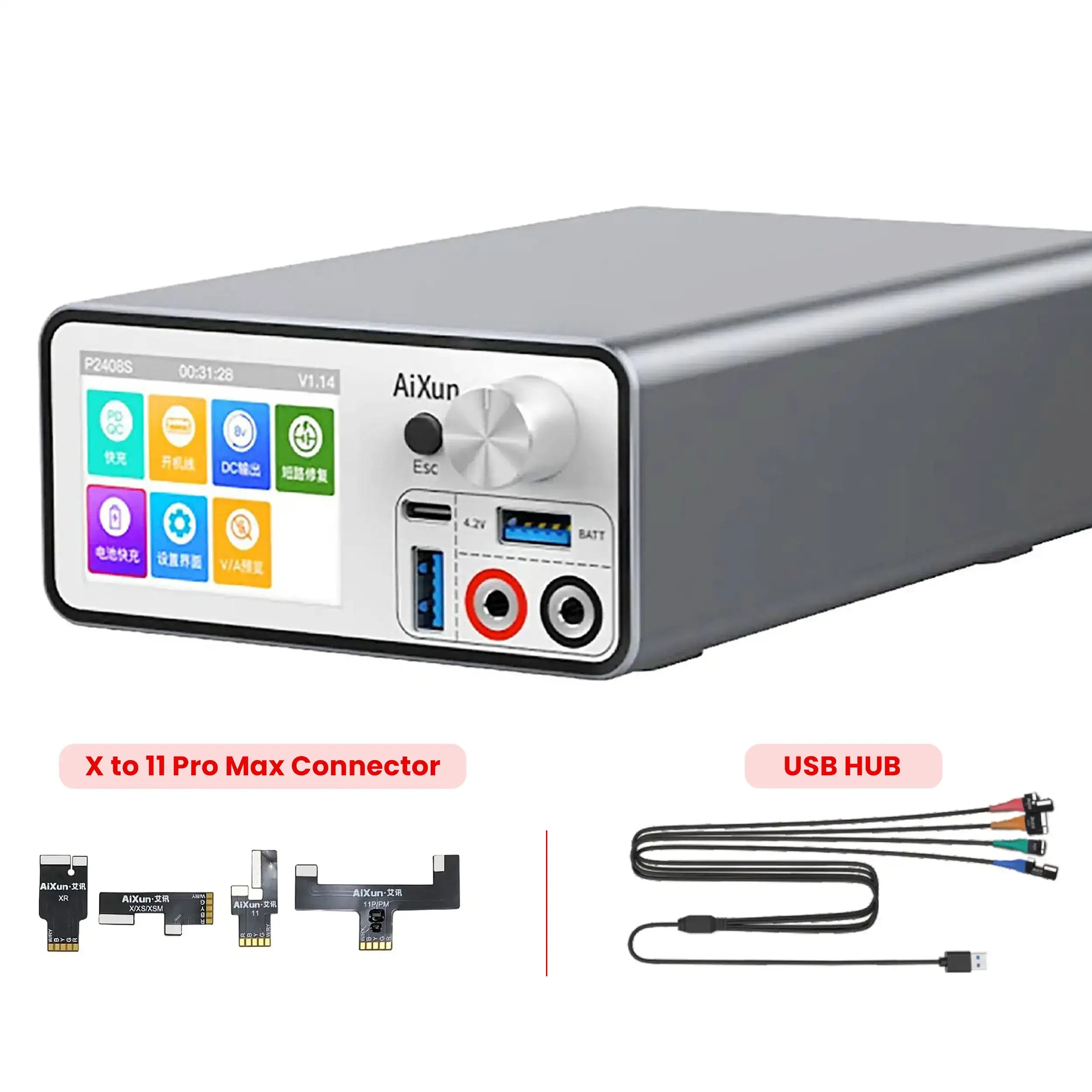 Aixun P2408S Reparatur-Netzteil 110V, Spannungsstabilisierung, Kurzschlussschutz