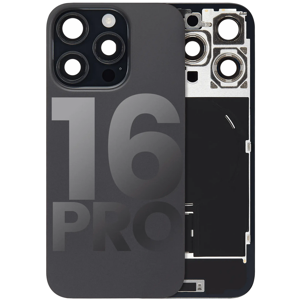 Original Apple-Ausbau B gebraucht – iPhone 16 Pro Backcover Schwarz