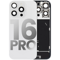 Back cover with MagSafe magnet, NFC & flash flex cable for iPhone 16 Pro (used OEM, B quality, White Titanium)
