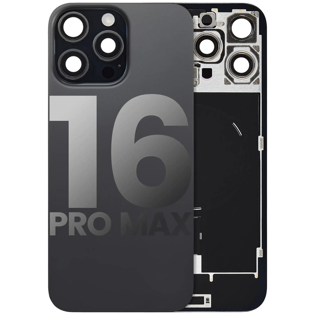 Original Apple-Ausbau B gebraucht – iPhone 16 Pro Max Backcover Schwarz