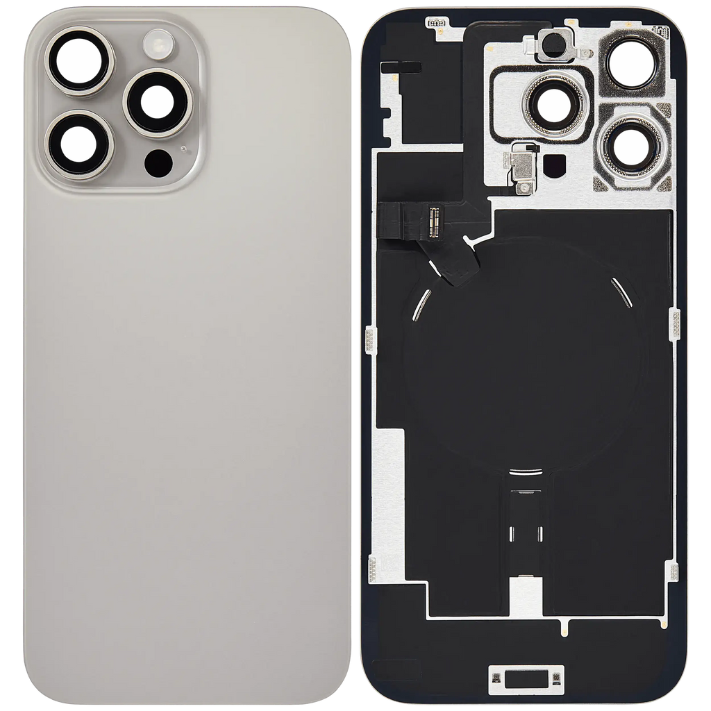 Original Apple-Ausbau B gebraucht – iPhone 16 Pro Max Backcover Natur