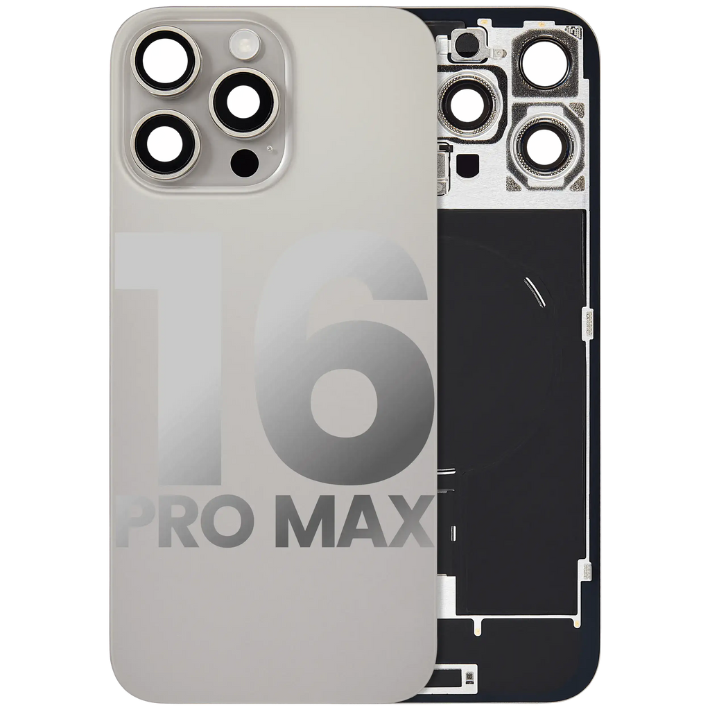 Original Apple-Ausbau B gebraucht – iPhone 16 Pro Max Backcover Natur