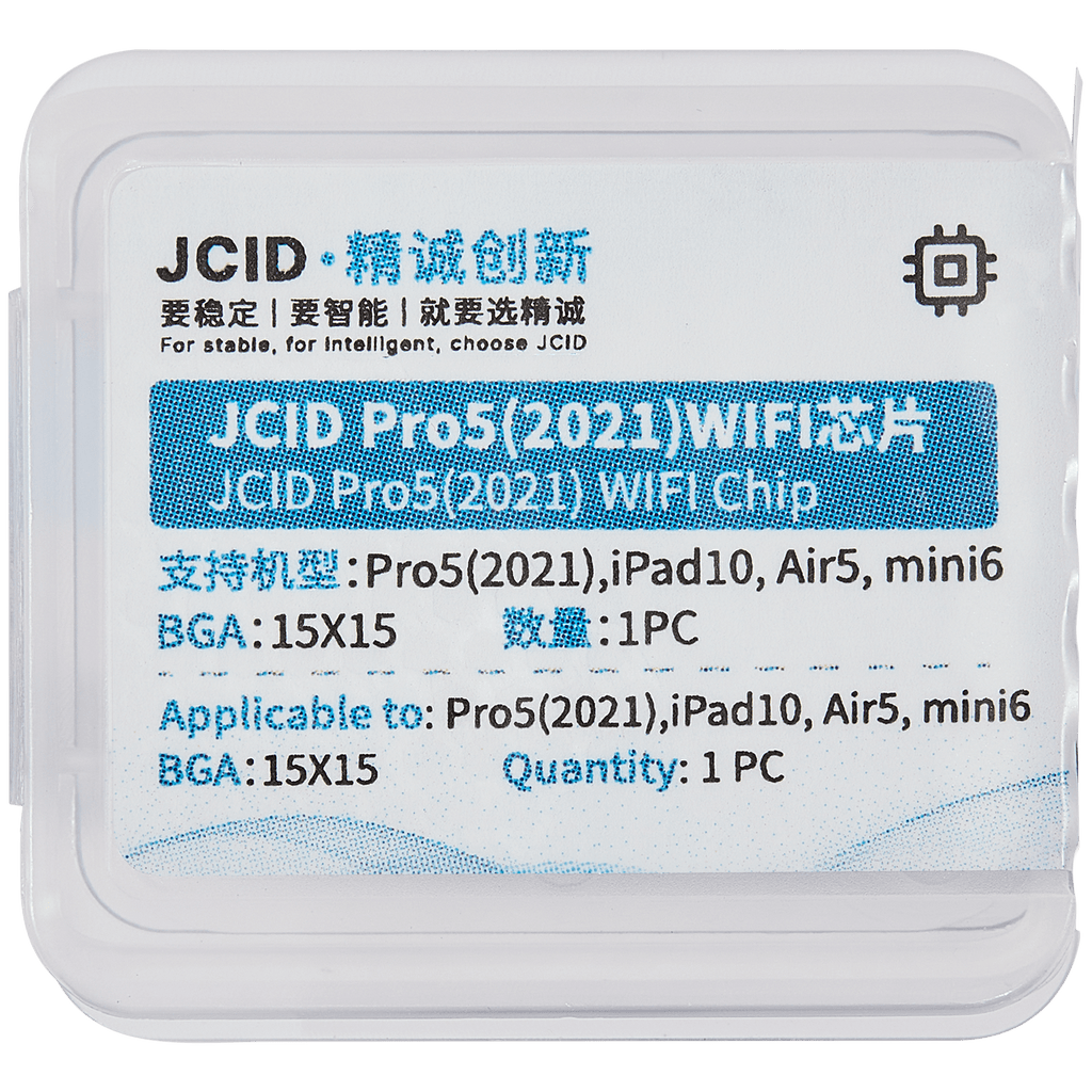 WiFi Unbinding and Repair Chip for iPad Pro 12.9" 5th Gen (2021), iPad 10, iPad Air 5, iPad Mini 6 (JCID-V1S Pro / P15)