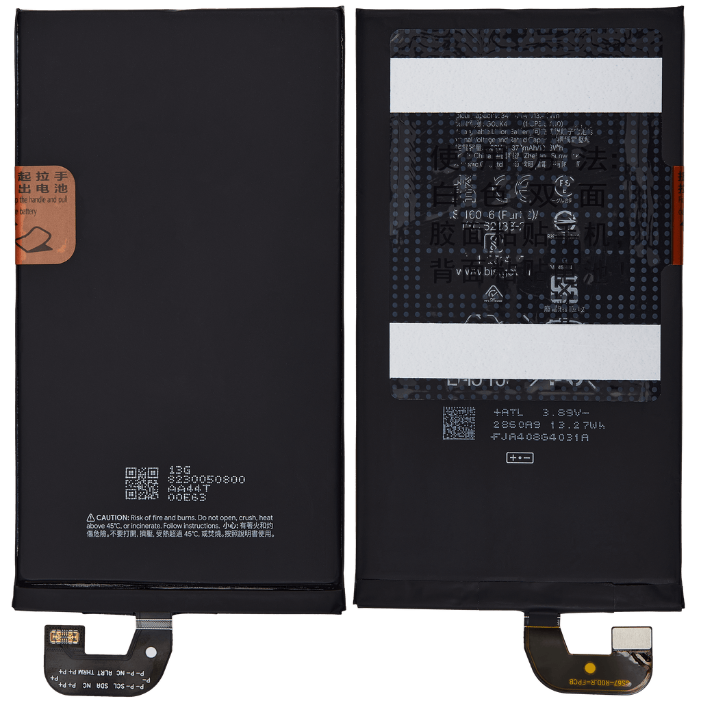 Replacement battery (main battery) for Google Pixel 9 Pro Fold (G06K4)