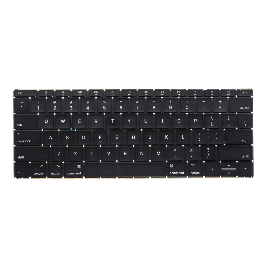 Tastatur mit Hintergrundbeleuchtung & Schrauben für MacBook 12 A1534 US English