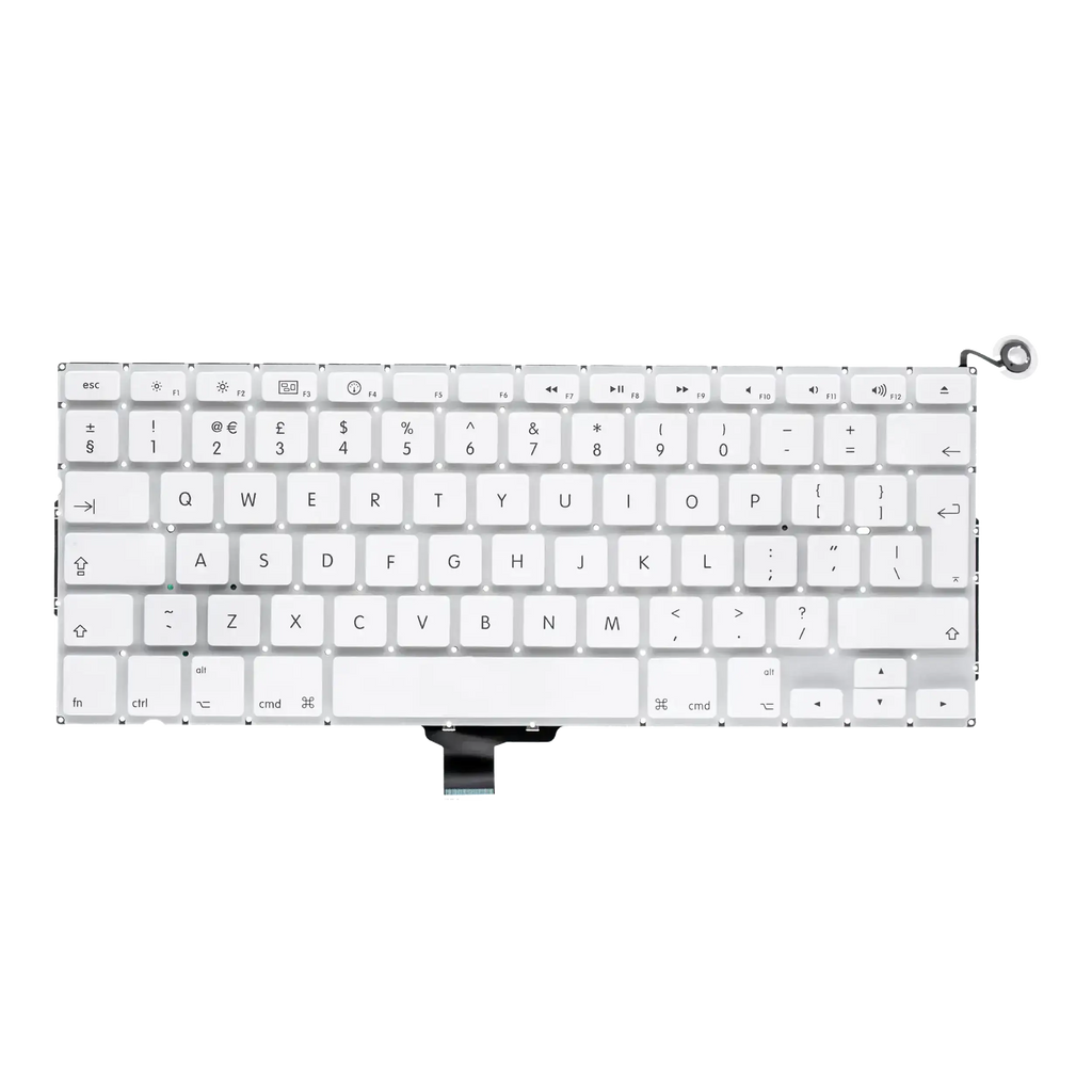 Tastatur mit Hintergrundbeleuchtung & Schrauben für MacBook 13" A1342 (UK)