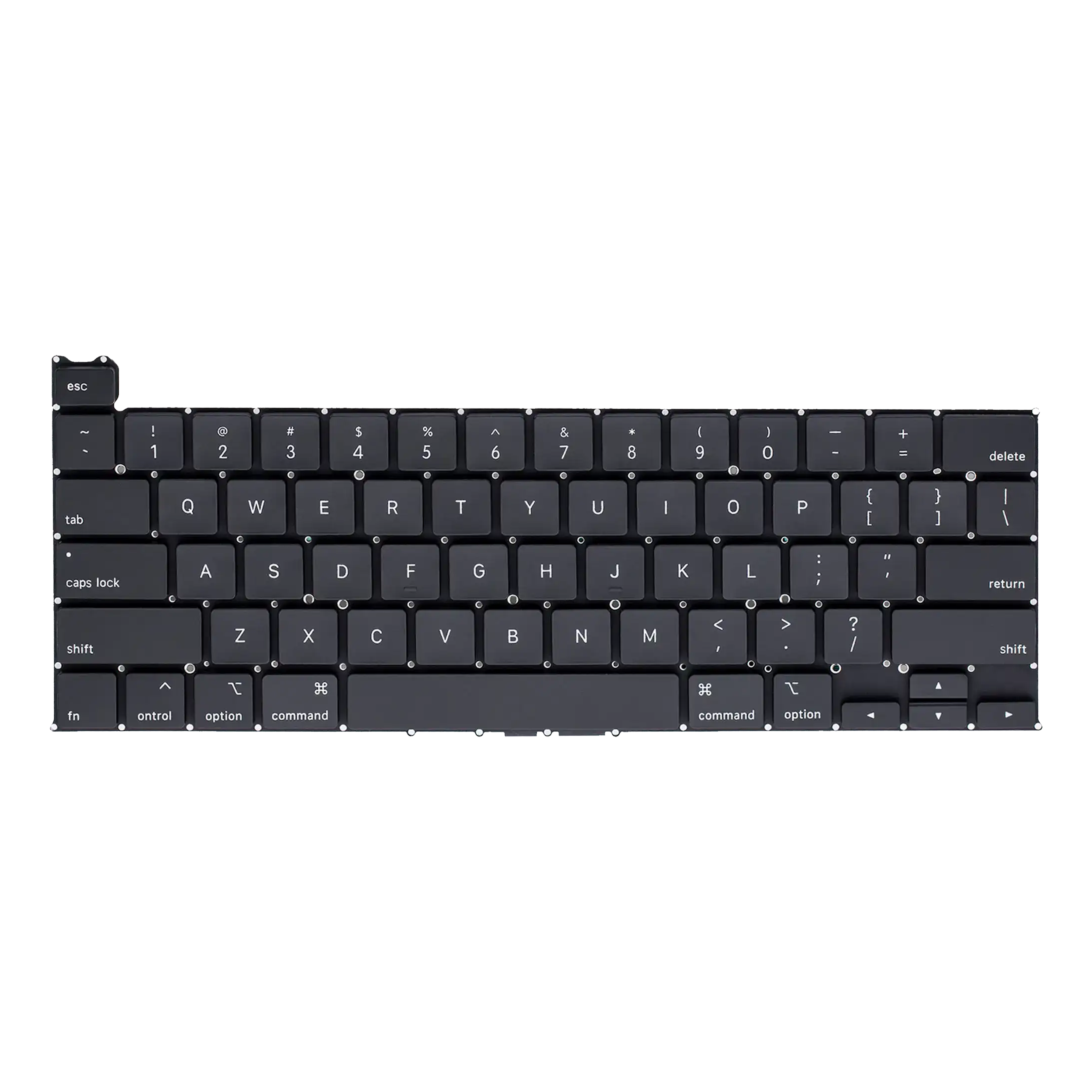 Backlit Keyboard with Screws for MacBook Pro 13" A2251 (2020) (US English)