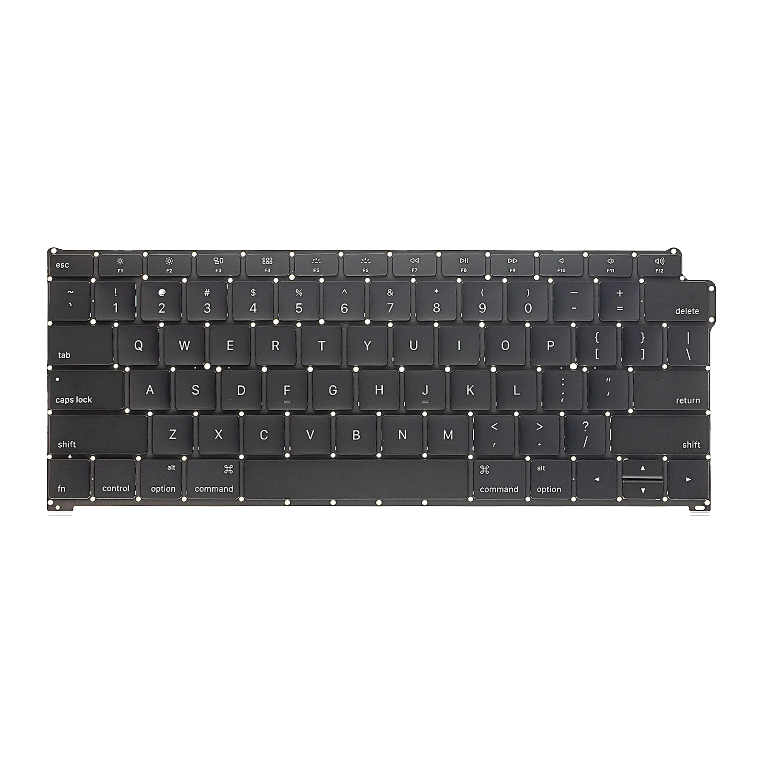 Tastatur mit Hintergrundbeleuchtung für MacBook Air 13" A1932 US English