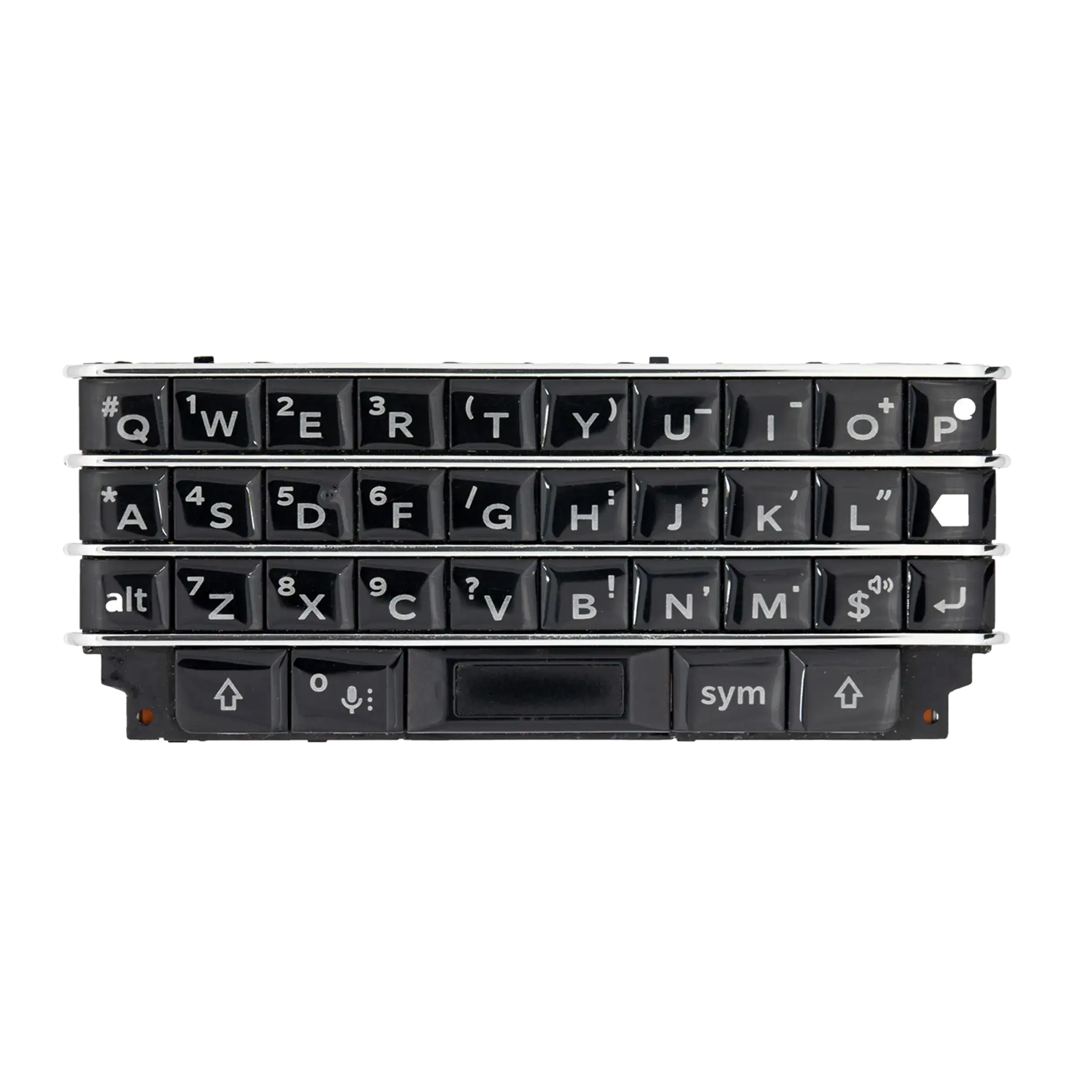 Keyboard for BlackBerry KEYone (Silver)