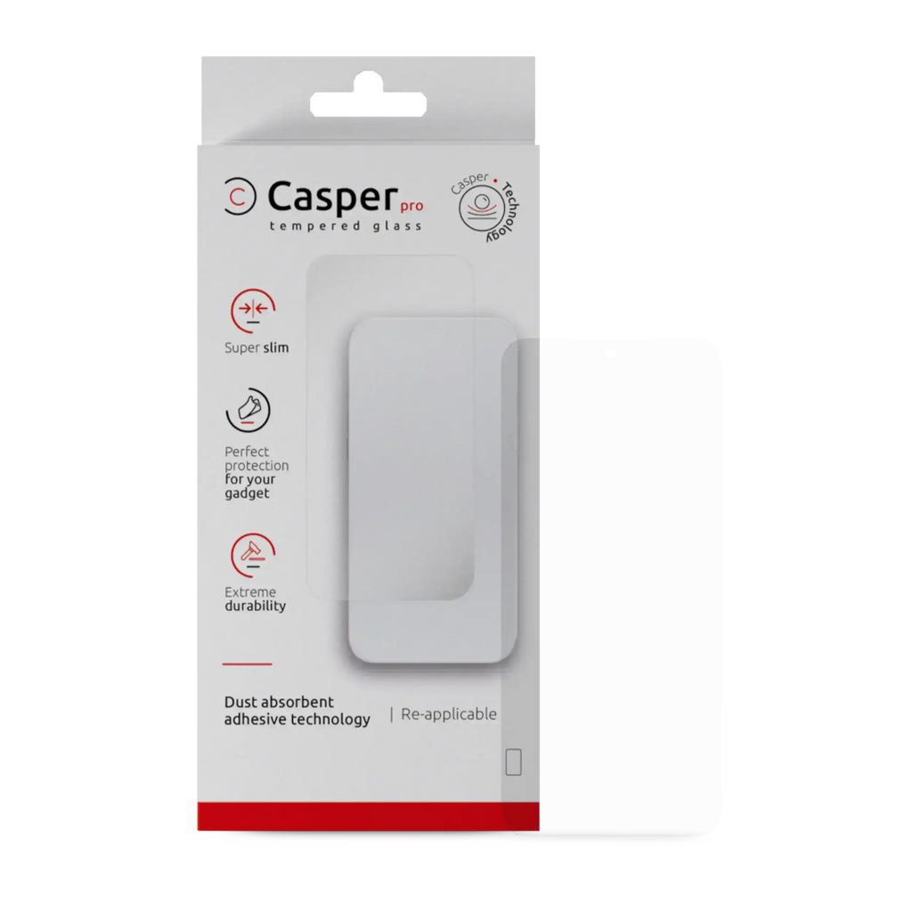 Casper Pro Tempered Glass for Google Pixel 9A (Retail Pack) (Clear)