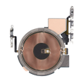 Wireless NFC Charging Flex with Pre-Installed Power and Volume Flex for iPhone 14 Pro Max