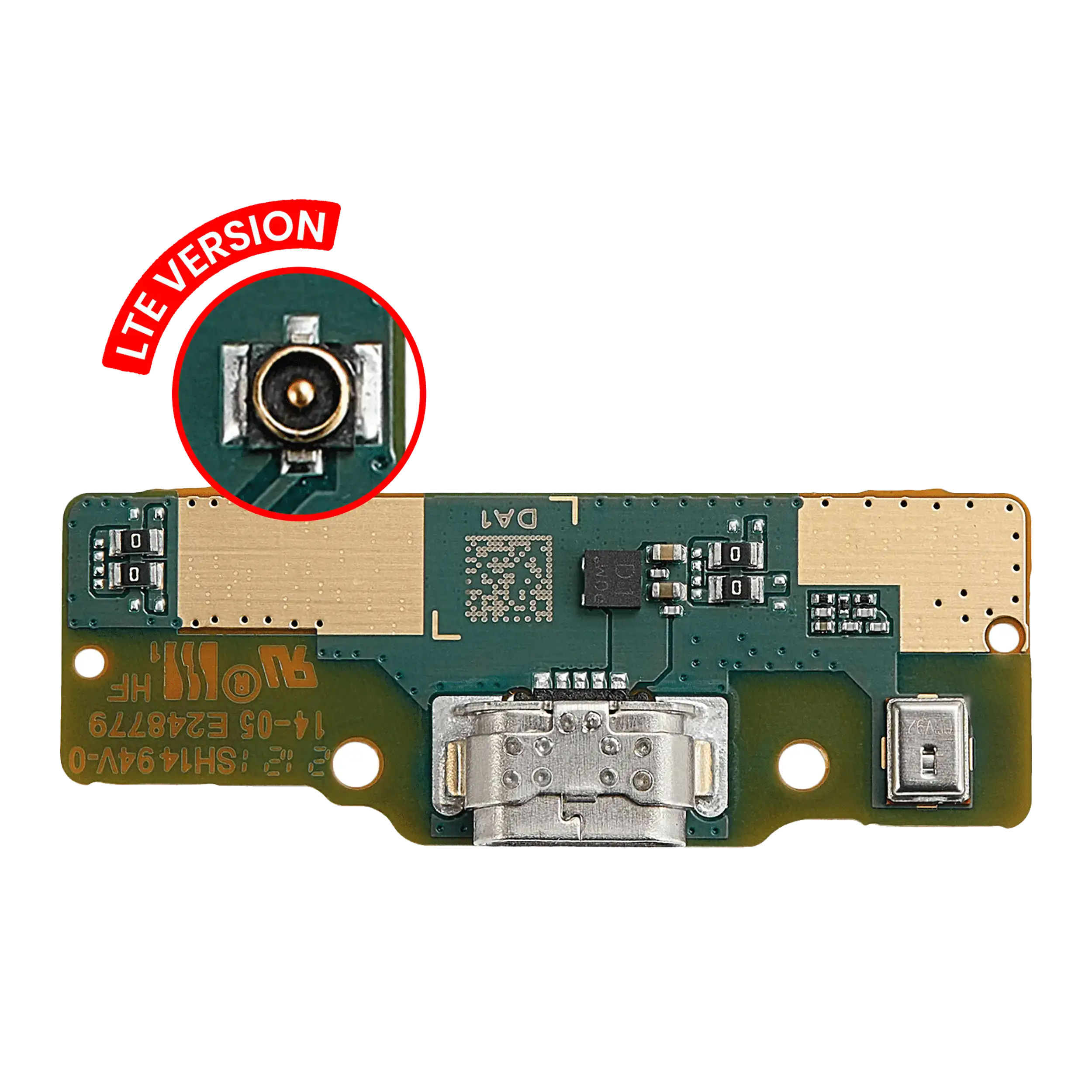 Charging port with PCB for Samsung Galaxy Tab A 8.0" (T295) (2019) (LTE Version) (Premium)