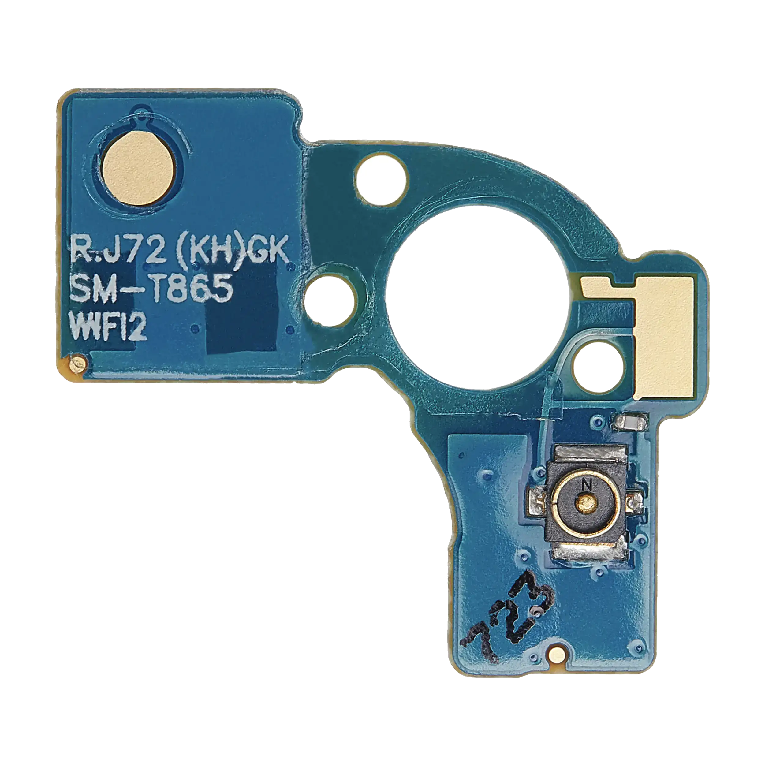 Signal-Antennenplatine kurzes blaues Kabel für Samsung Tab S6 10.5 (T860/T865)