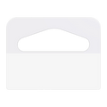 Starke selbstklebende Aufhänge-Tabs für Verkaufsdisplays (2 x 2") (100 Pack)