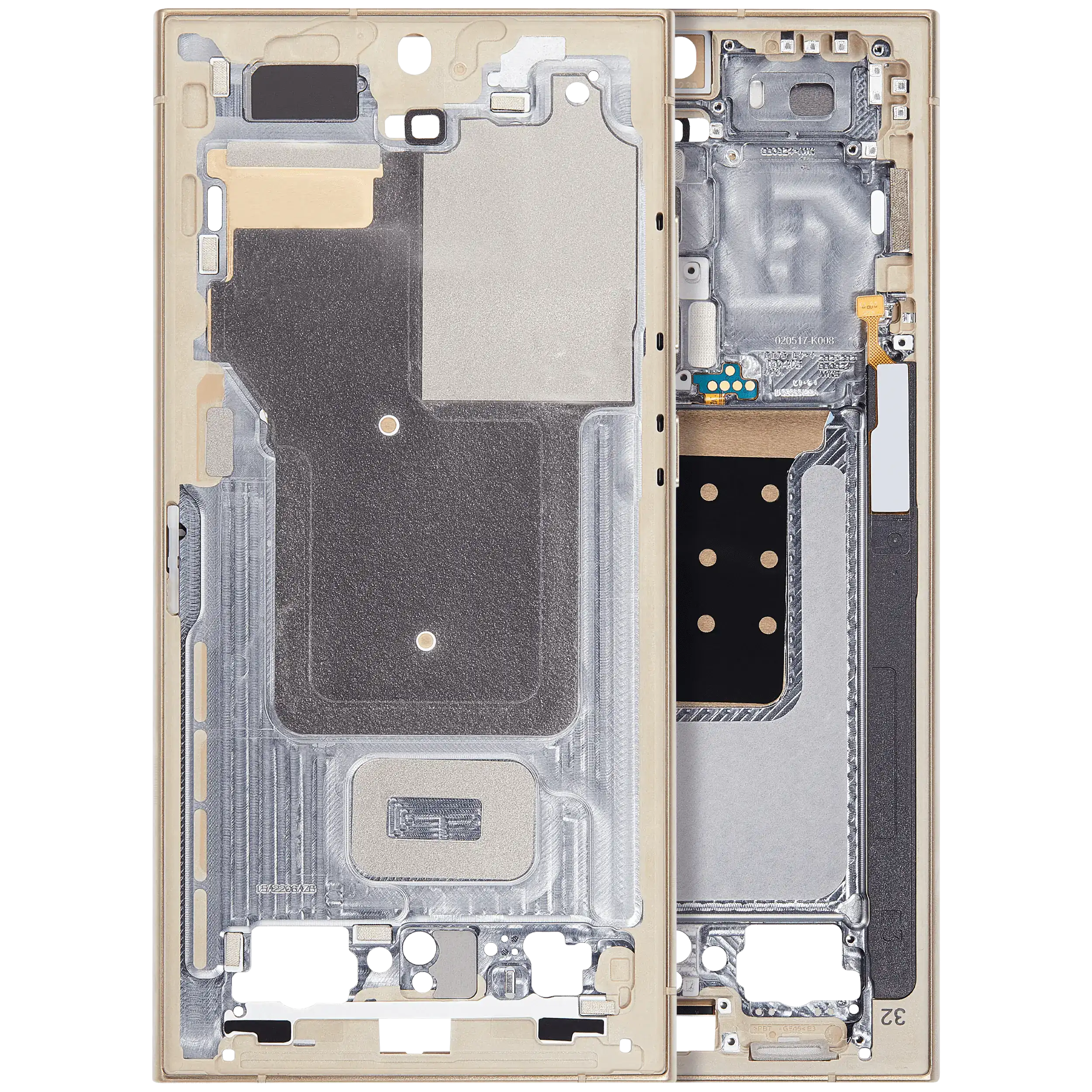 Rahmen Samsung Galaxy S24 Ultra Titan Gelb