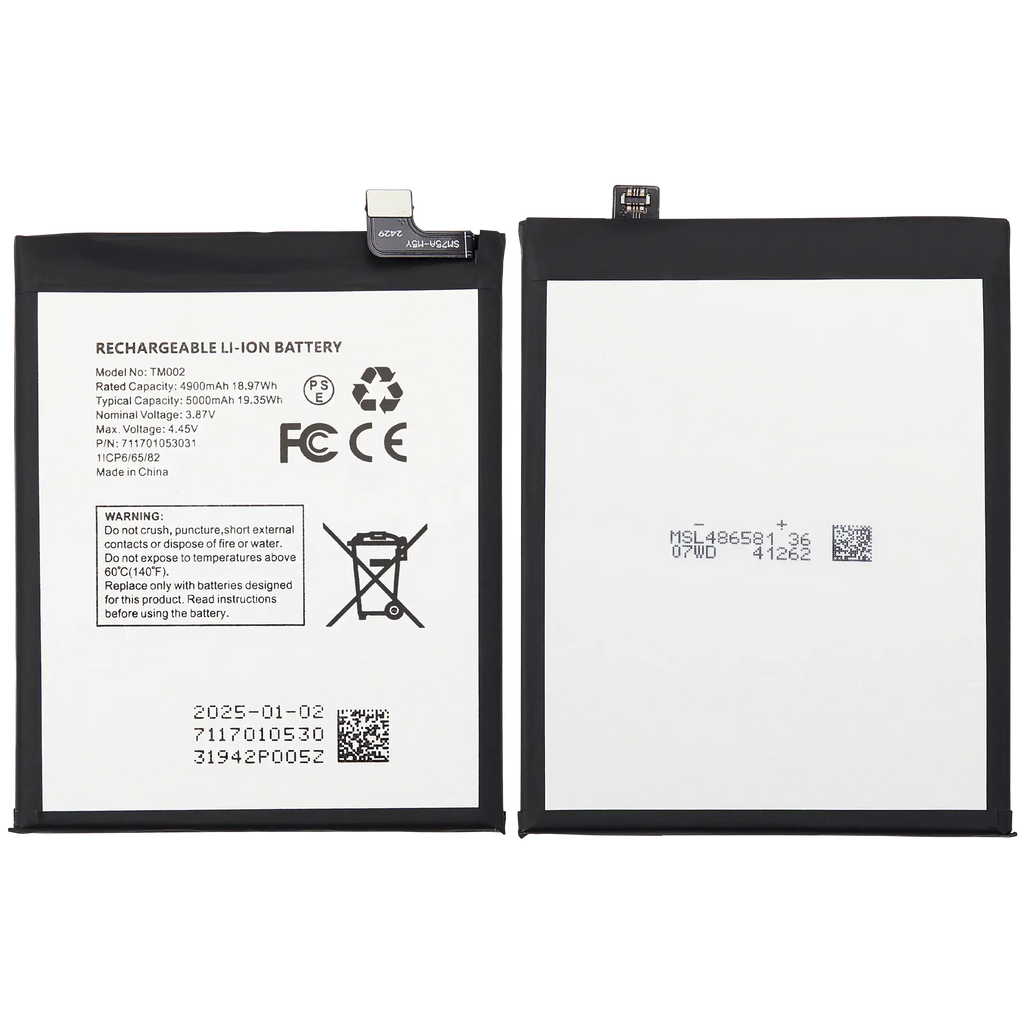 Ersatzakku für T-Mobile Revvl 7 / Revvl 7 Pro / T Phone 2 Pro 5G (TM002)
