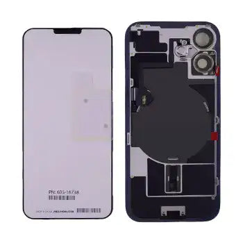 iPhone 16 Backcover Original OEM Schwarz MagSafe NFC Blitz-Flexkabel