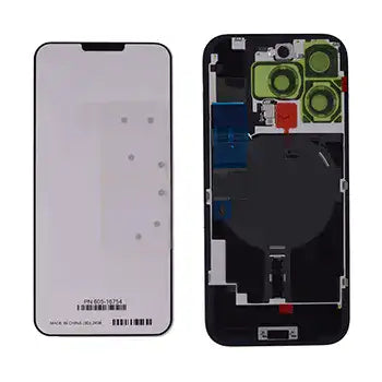 Back cover with MagSafe magnet, NFC, and flash flex cable for iPhone 16 Pro Max (Original OEM) (White Titanium)