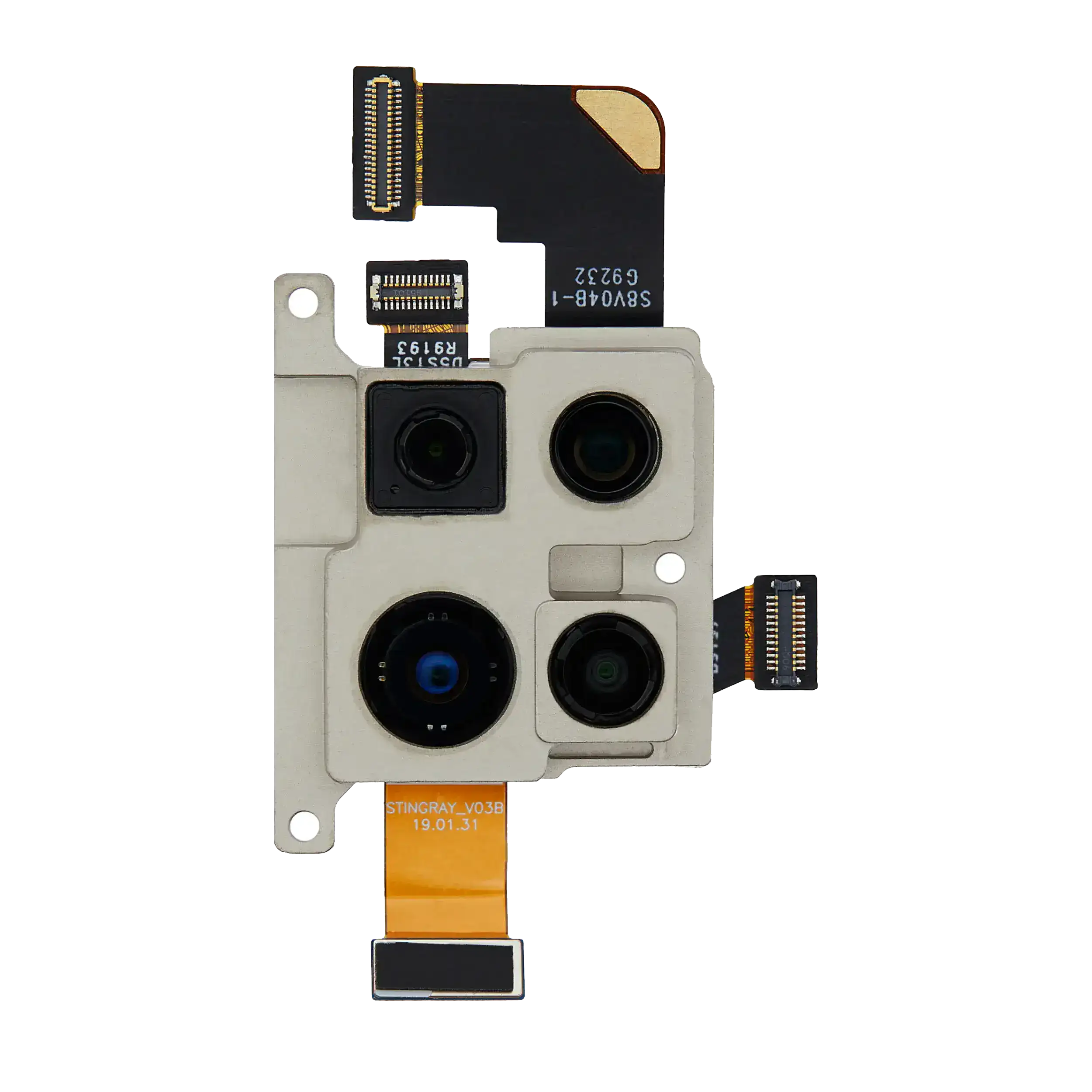 Rear Camera Assembly (Wide, Telephoto, Ultrawide & Depth) for Motorola One Zoom (XT2010-01 / 2019)