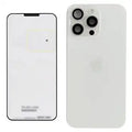 Back Cover with MagSafe Magnet, NFC, and Flash Flex Cable for iPhone 15 Pro Max (Original OEM) (White Titanium)