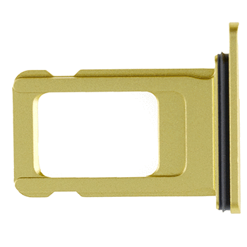 Einzel-SIM-Kartenfach für iPhone 11 (Service Pack) (Gelb)