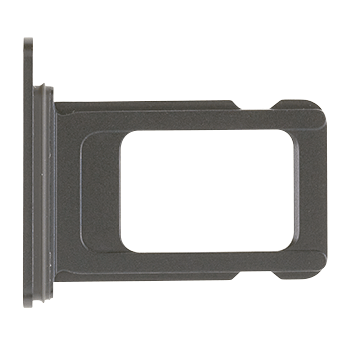 Single SIM-Kartenfach für iPhone 12 (Original OEM) (Schwarz)