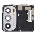 Antennenabdeckung mit Kameralinse hinten für Moto Edge Plus/30 Pro, Weiß