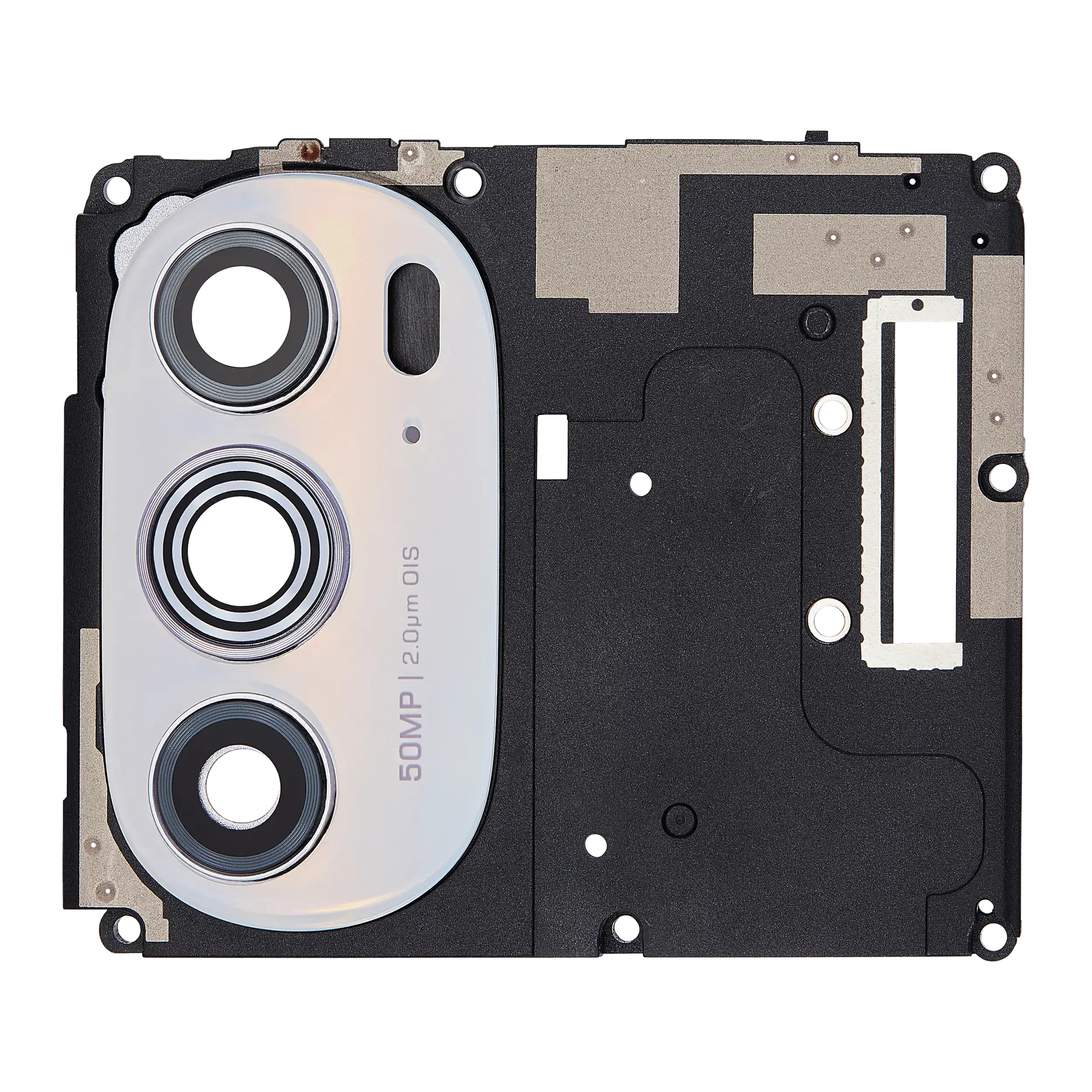 Antenna Cover with Rear Camera Lens for Motorola Moto Edge Plus / Edge 30 Pro (XT2201-1/4) / Edge X30 5G (XT2201 -2/6 /2022) (White)