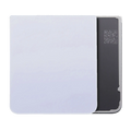 Untere Rückabdeckung Glas für Samsung Galaxy Z Flip 3 5G (Service Pack) (Blau)