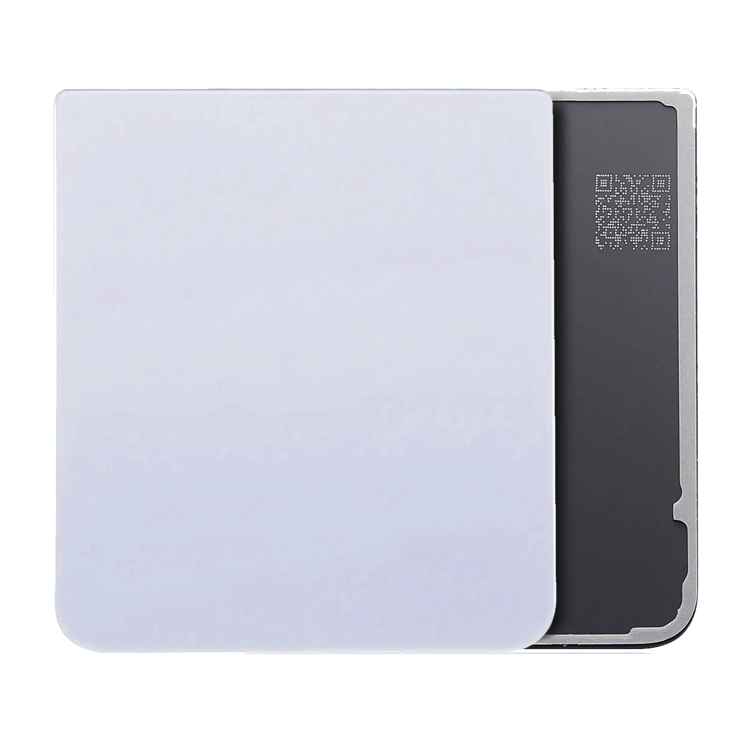 Lower Back Cover Glass for Samsung Galaxy Z Flip 3 5G (Service Pack) (Blue)