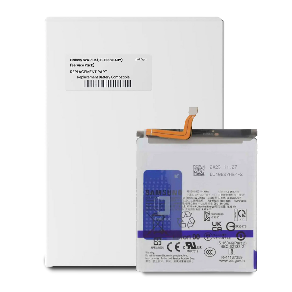 Replacement Battery for Samsung Galaxy S24 Plus (EB-BS926ABY) (Service Pack)