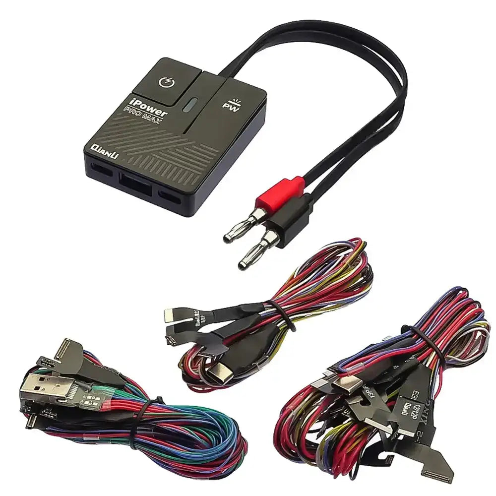iPower Pro Max (7th Generation) DC Power Supply Cable with On/Off Switch for iPhone 6 to 14 Pro Max (V2.2) Qianli