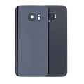 Back cover with camera lens for Samsung Galaxy S7 (No Logo) (Aftermarket Plus) (Black Onyx)